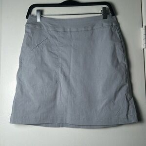 Gray Jamie Sadock Preppy Outdoor Performance Golf Athletic Skort Size 6
